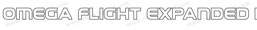Omega Flight Expanded Regular字体转换